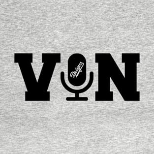 Vin Scully Microphone Vol.2 T-Shirt